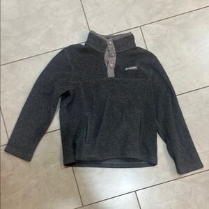 Columbia Kids Gray Pullover Top Youth Small (8)